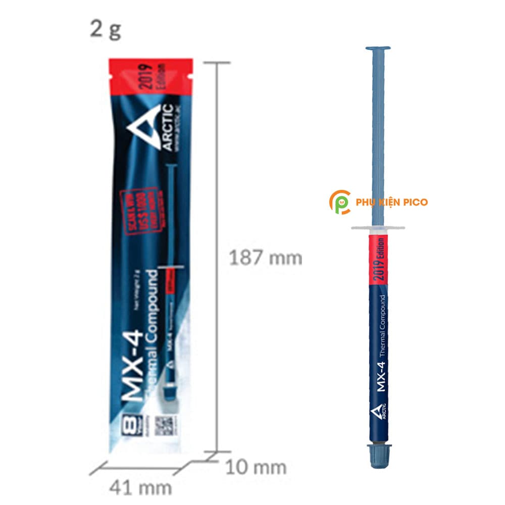Keo tản nhiệt Arctic MX4 2 gram chính hãng Arctic giảm nhiệt CPU hiệu quả - 2