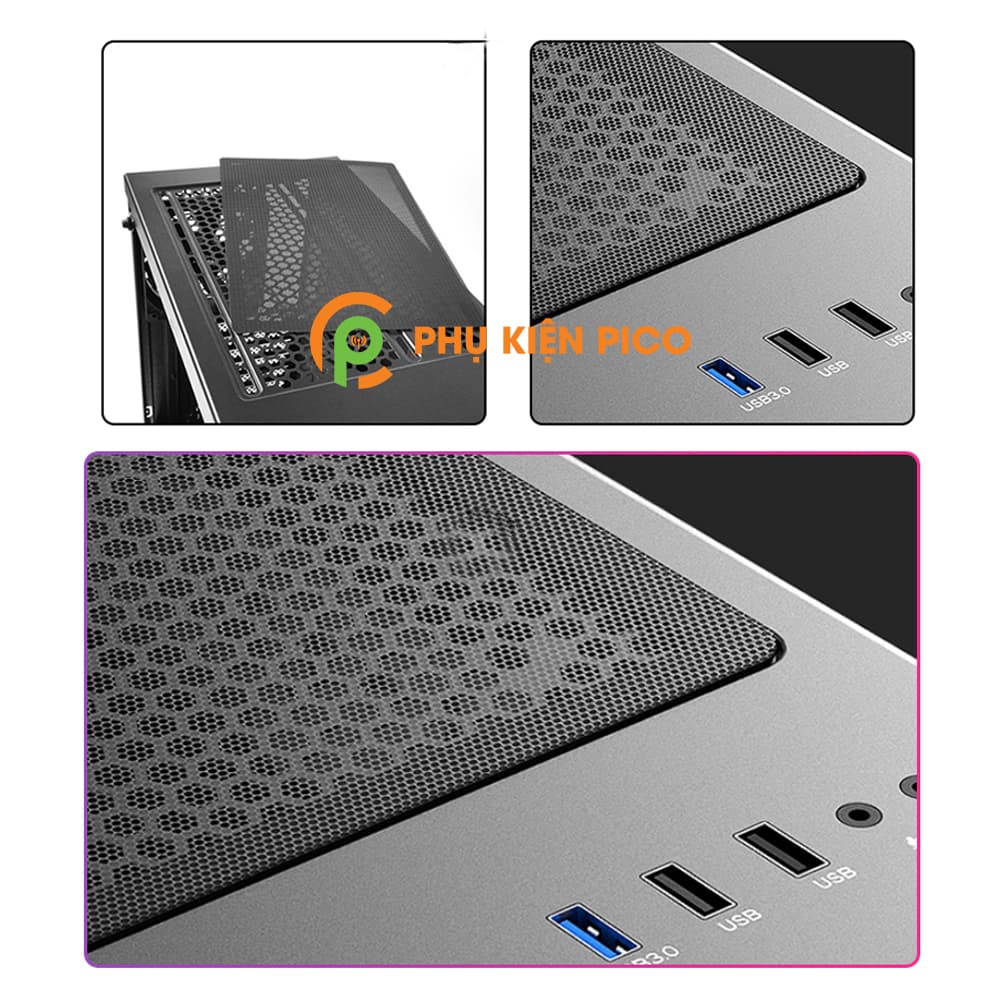 Tấm lưới chống bụi từ tính cho quạt tản nhiệt máy tính kích thước 14cm x 28cm - 6