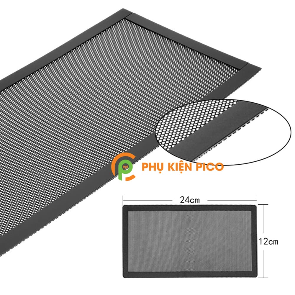 Tấm lưới chống bụi từ tính cho quạt tản nhiệt máy tính kích thước 14cm x 28cm - 4