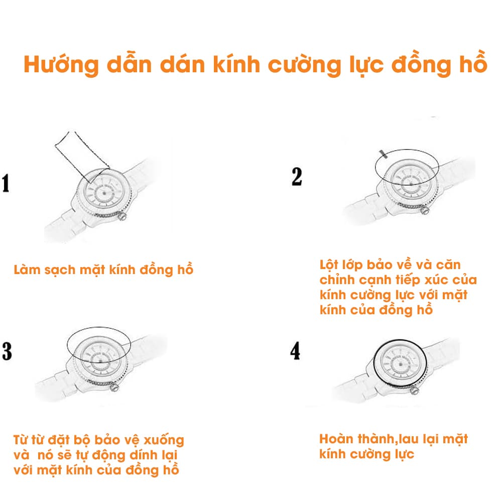 Kính cường lực Haylou Solar trong suốt full màn hình đồng hồ độ cứng 9H - 2