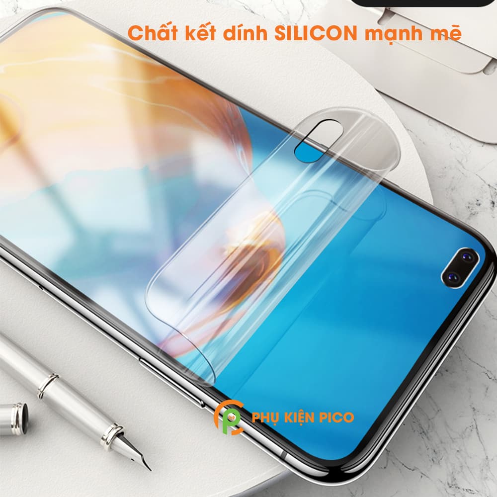 Dán màn hình Huawei P40 Pro chính hãng Mibo PPF dẻo trong suốt - 6