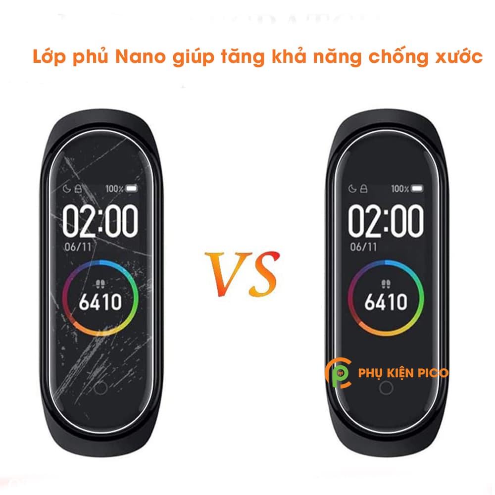 Dán màn hình Mi Band 5 bộ 3 miếng bảo vệ vòng đeo tay PPF cao cấp – Combo3 - 6