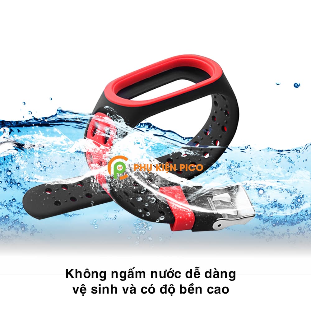 Dây đeo thay thế Mi Band 4 - Dây silicon vòng đeo tay Miband 4 chính hãng Xiaomi (Xiaomi Mi Band 4) - 9