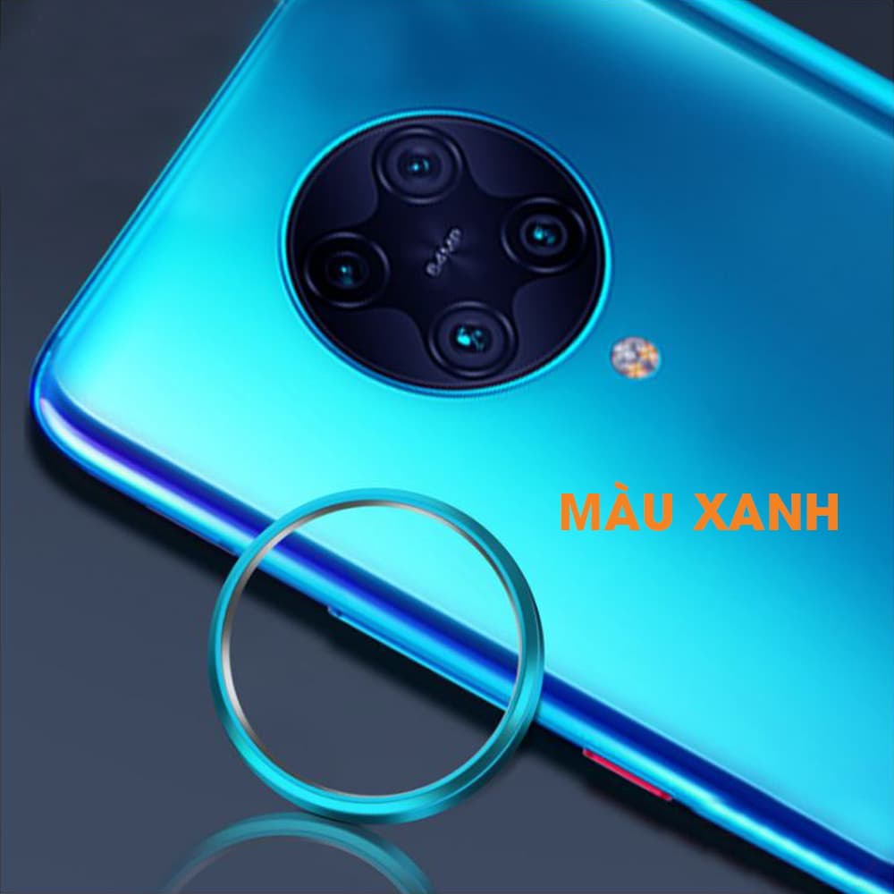 Vòng bảo vệ camera Xiaomi Poco F2 Pro kim loại ốp viền camera chống xước - 3