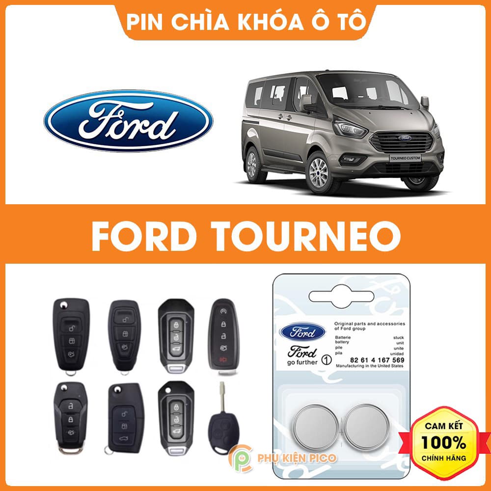 Pin chìa khóa ô tô Ford Tourneo chính hãng Ford sản xuất tại Indonesia 3V