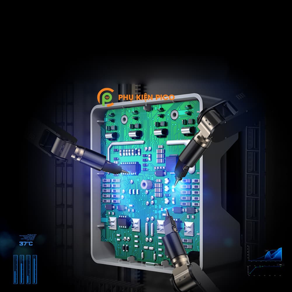 Bộ sạc DC40L và 4 Pin sạc lại Beston AA 3000 mAh chuyên dùng cho Micro Karaoke máy ảnh - combo2 - 9