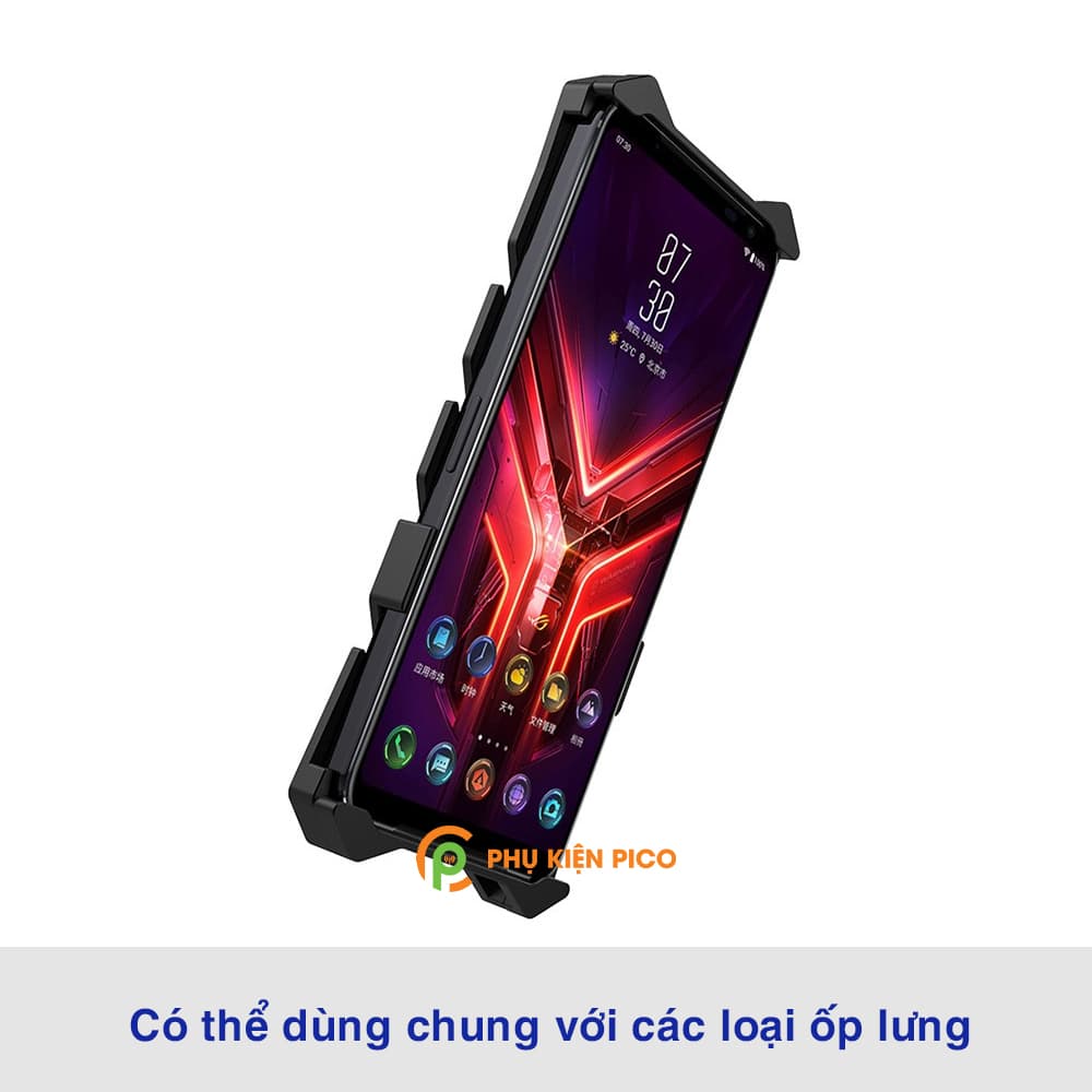 Kính cường lực Rog Phone 3 full màn hình viền đen siêu mỏng độ cứng 9H - 6