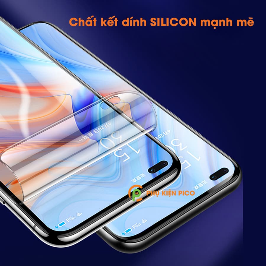 Dán màn hình Oppo Reno 4 và dán lưng Oppo Reno 4 PPF cao cấp dẻo trong suốt - combo2 - 7
