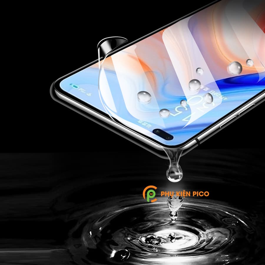 Dán màn hình Oppo Reno 4 và dán lưng Oppo Reno 4 PPF cao cấp dẻo trong suốt - combo2 - 8