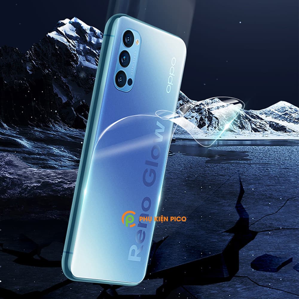 Dán màn hình Oppo Reno 4 và dán lưng Oppo Reno 4 PPF cao cấp dẻo trong suốt - combo2 - 9