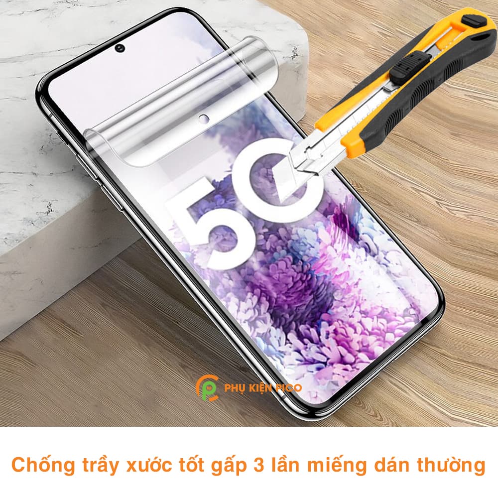 Dán màn hình Samsung S20 Plus full màn hình trong suốt chính hãng Moxiao Xing - 2