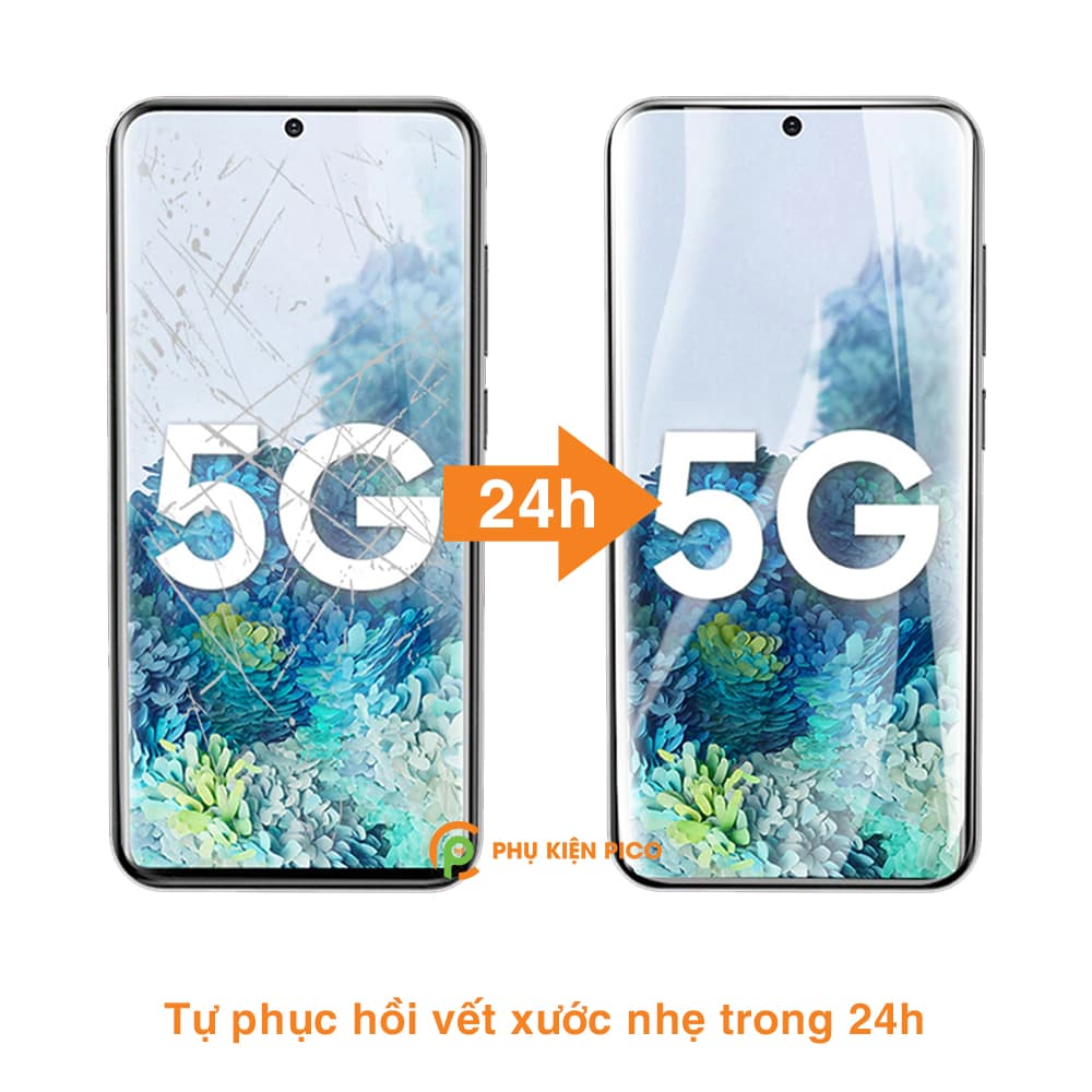 Dán màn hình Samsung S20 Plus full màn hình trong suốt chính hãng Moxiao Xing - 4