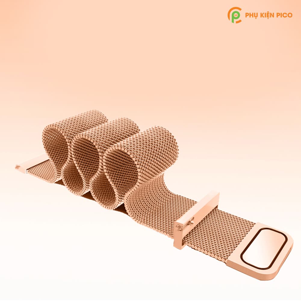 Dây đồng hồ Colmi P8 dây đeo bằng thép không gỉ Milanese Loop có khóa nam châm - 13