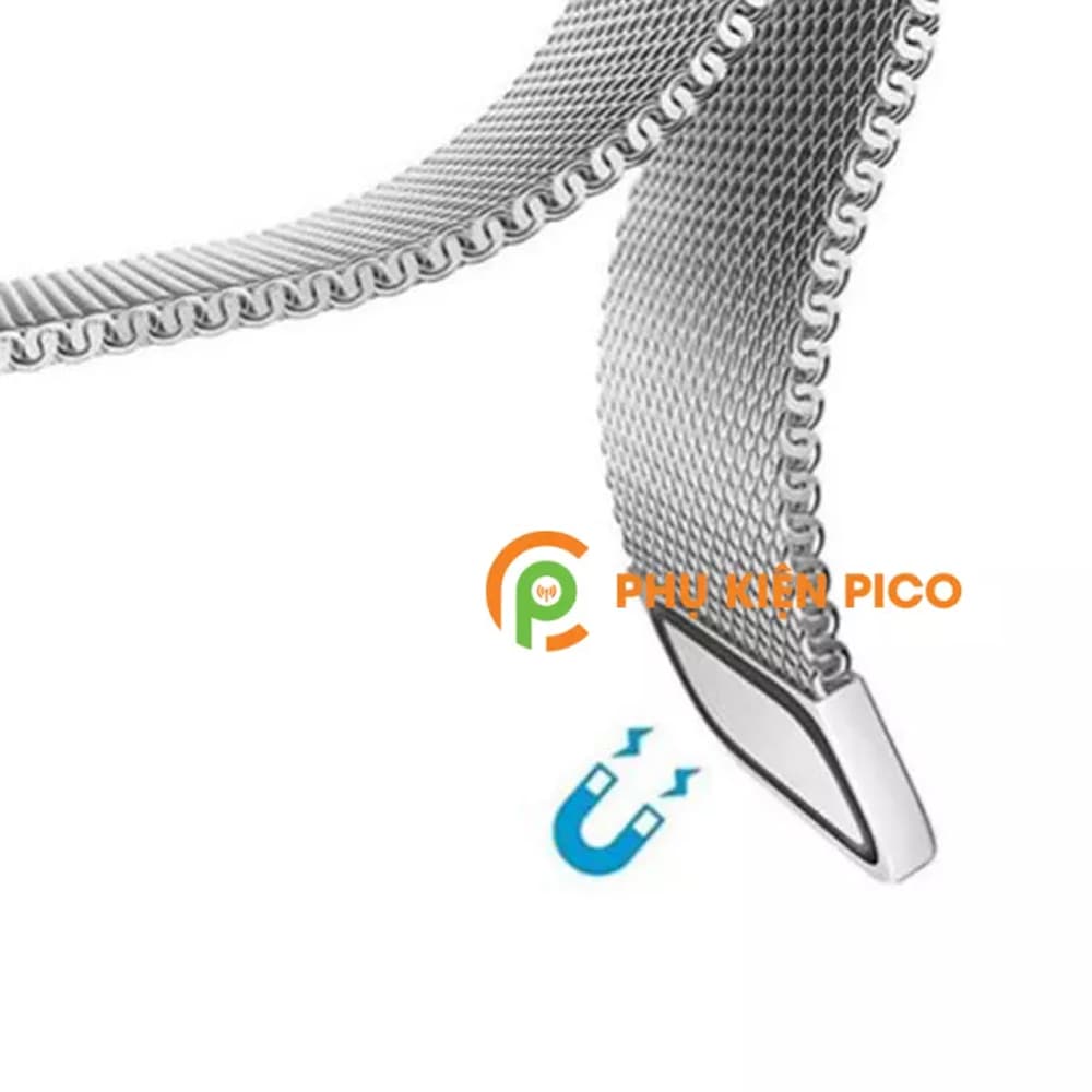 Dây đồng hồ Colmi P8 dây đeo bằng thép không gỉ Milanese Loop có khóa nam châm - 8