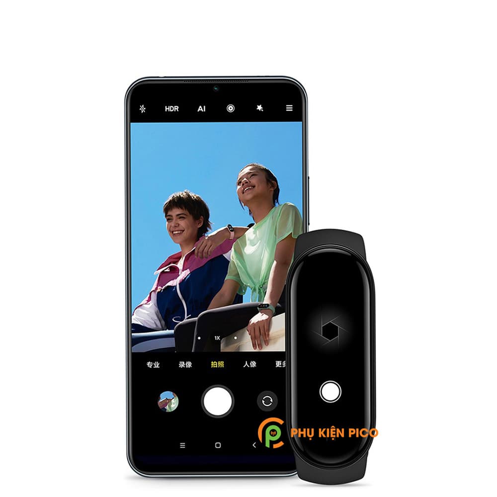 Dây đeo thay thế Xiaomi Mi Band 5 chính hãng Xiaomi dây silicon Miband 5 full box - 4