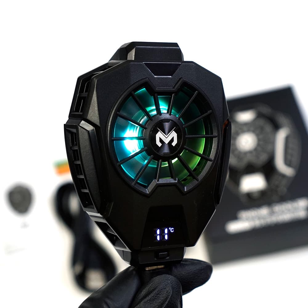 Quạt tản nhiệt điện thoại có sò lạnh chính hãng MEMO DL05 V3 - 2