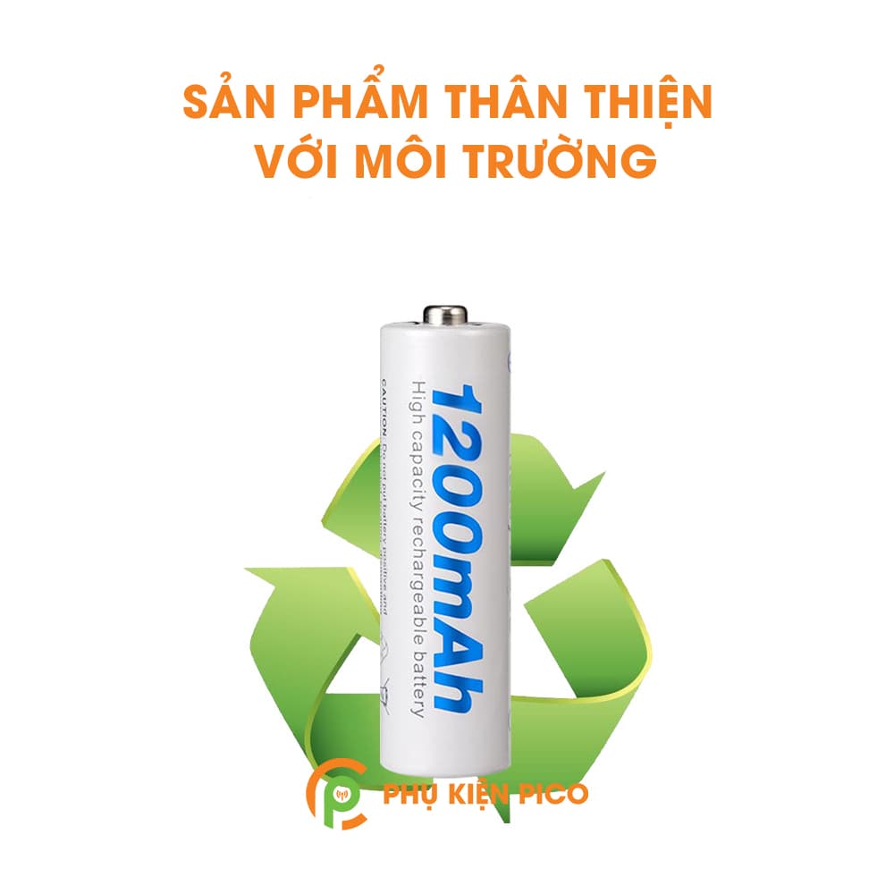 Bộ sạc C807B và 4 Pin sạc Beston AA 1200 mAh, AAA 1300 mAh có thể sạc lại nhiều lần - combo2 - 5