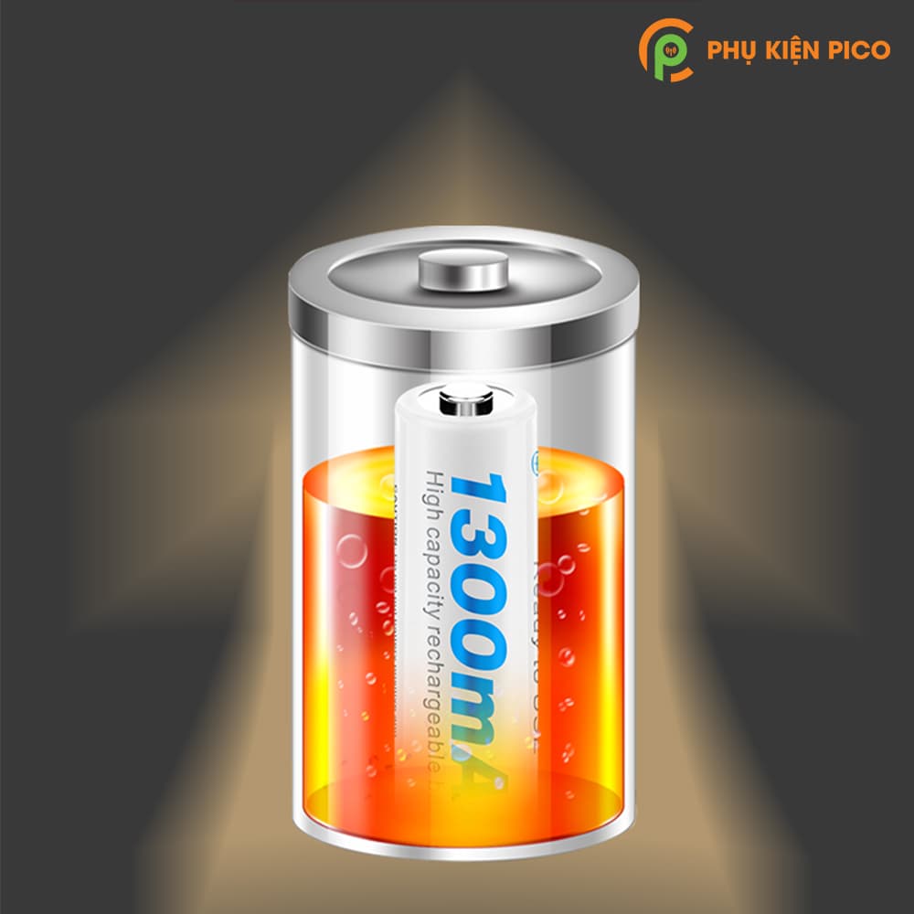 Bộ sạc C807B và 4 Pin sạc Beston AA 1200 mAh, AAA 1300 mAh có thể sạc lại nhiều lần - combo2 - 15