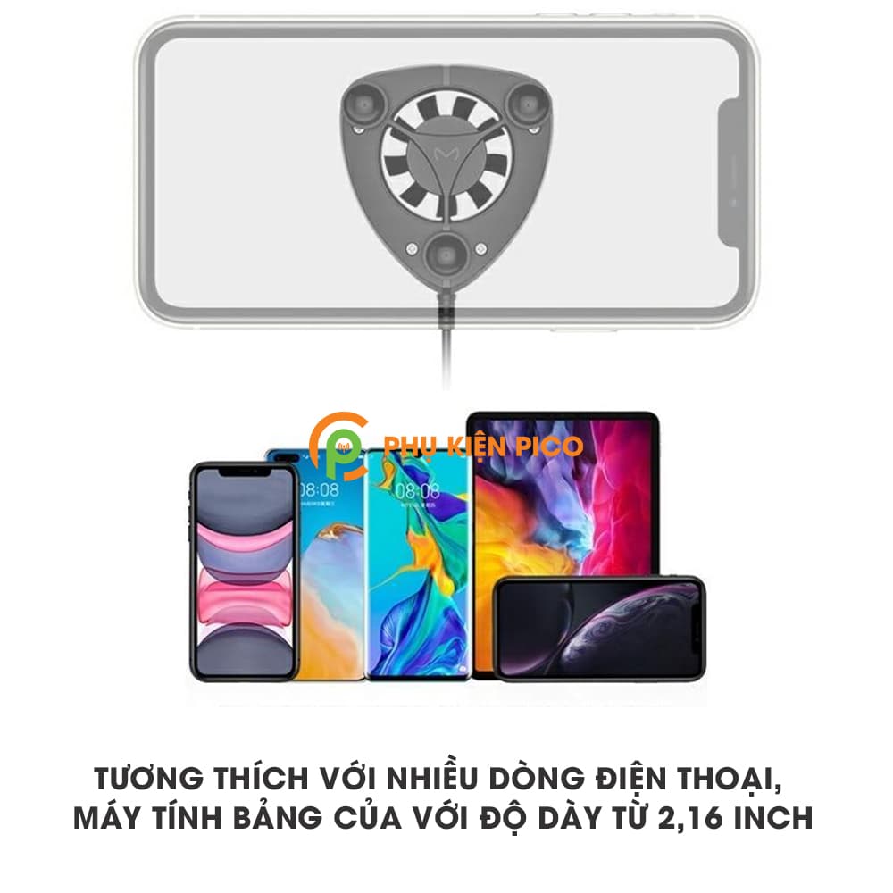 Quạt tản nhiệt điện thoại và máy tính bảng chính hãng Memo siêu mát nhỏ gọn - 7