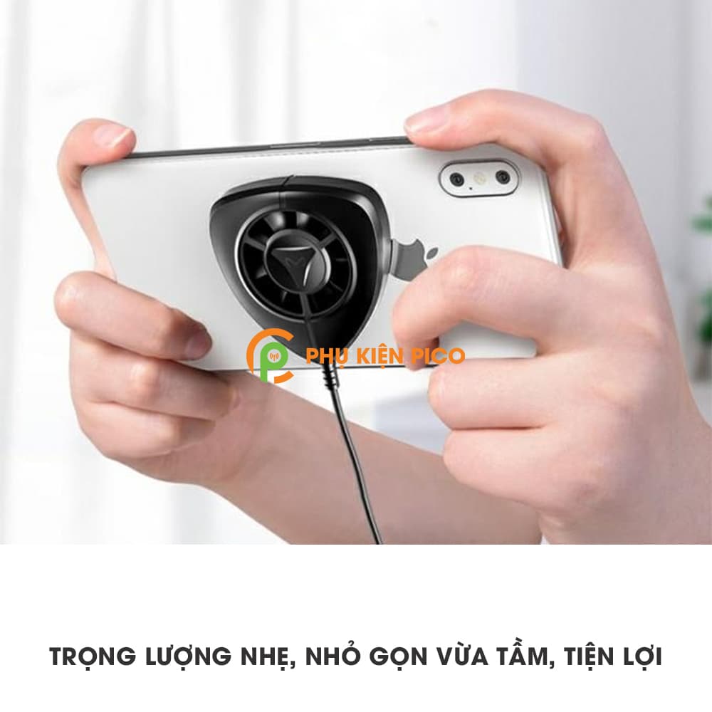 Quạt tản nhiệt điện thoại và máy tính bảng chính hãng Memo siêu mát nhỏ gọn - 4