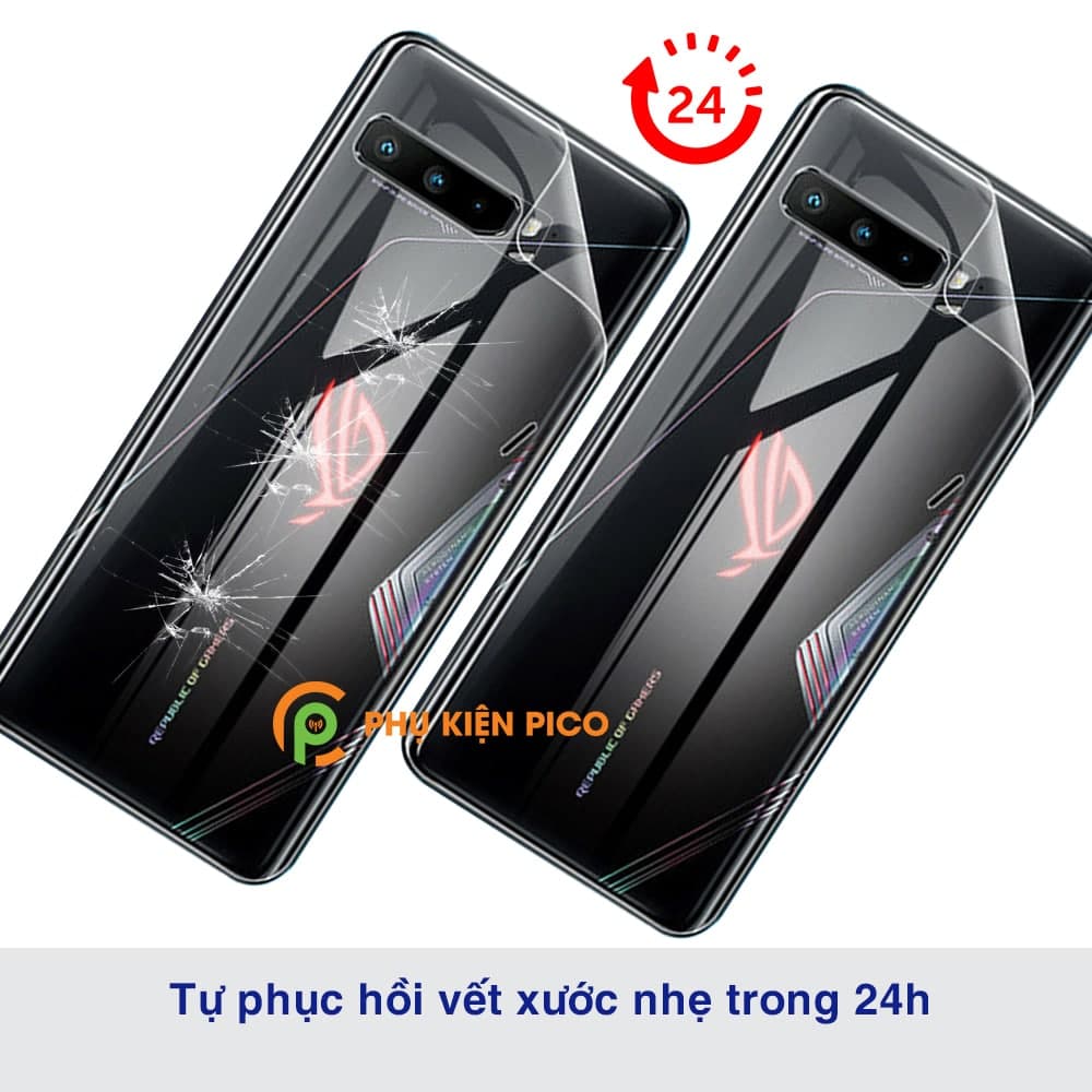 Dán lưng Rog Phone 3 PPF cao cấp dẻo trong suốt - 5