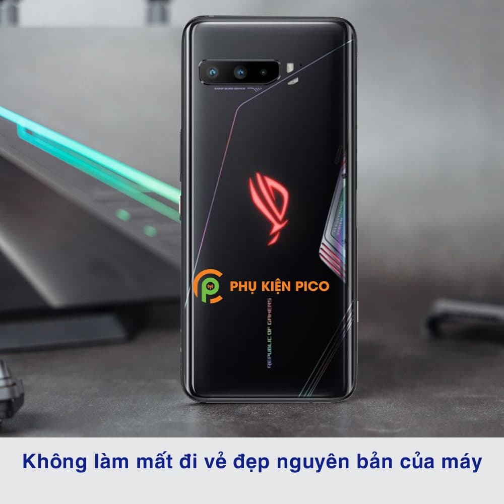 Dán lưng Rog Phone 3 PPF cao cấp dẻo trong suốt - 3