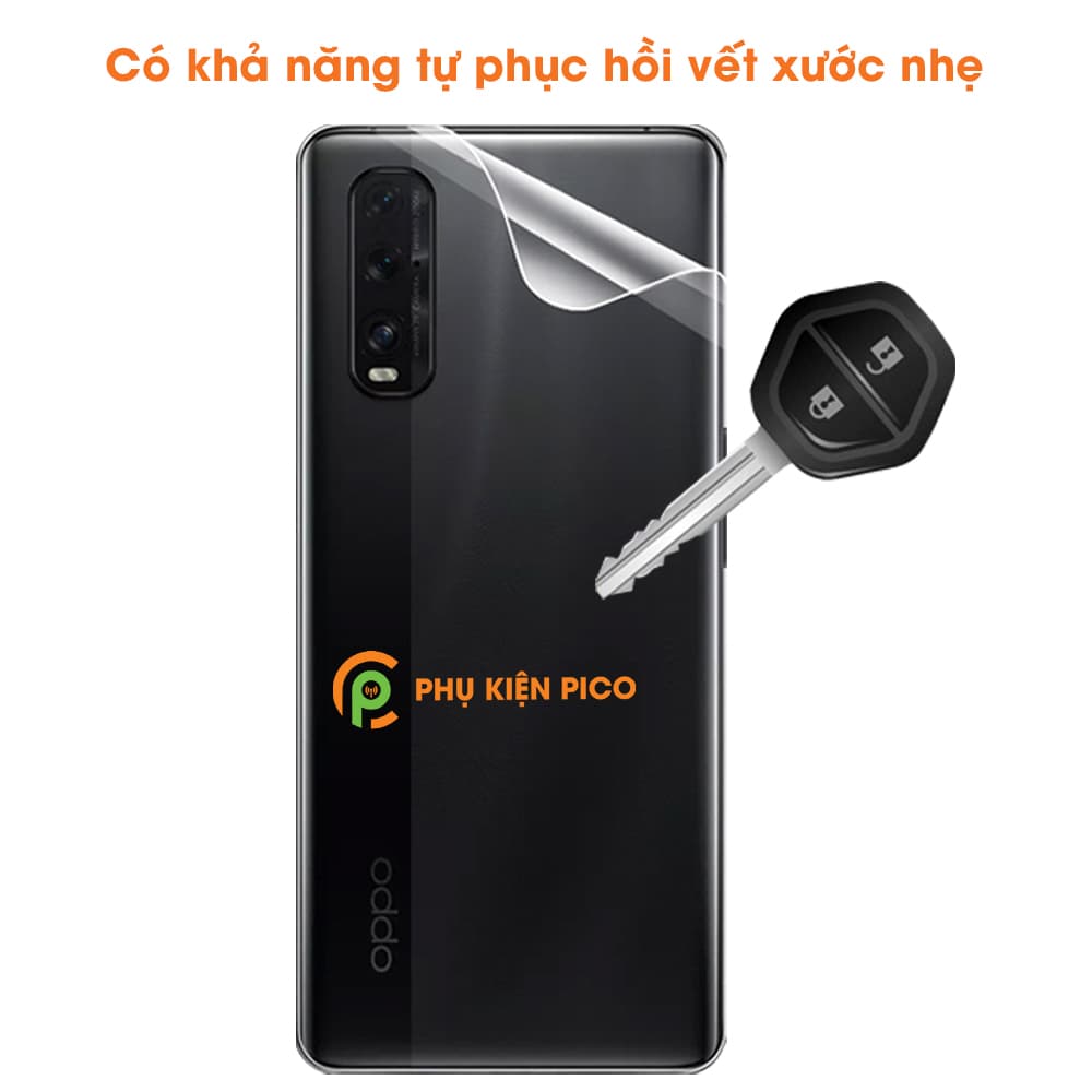 Dán lưng Oppo Find X2 PPF cao cấp dẻo trong suốt chống xước mặt sau Find X2 - 4
