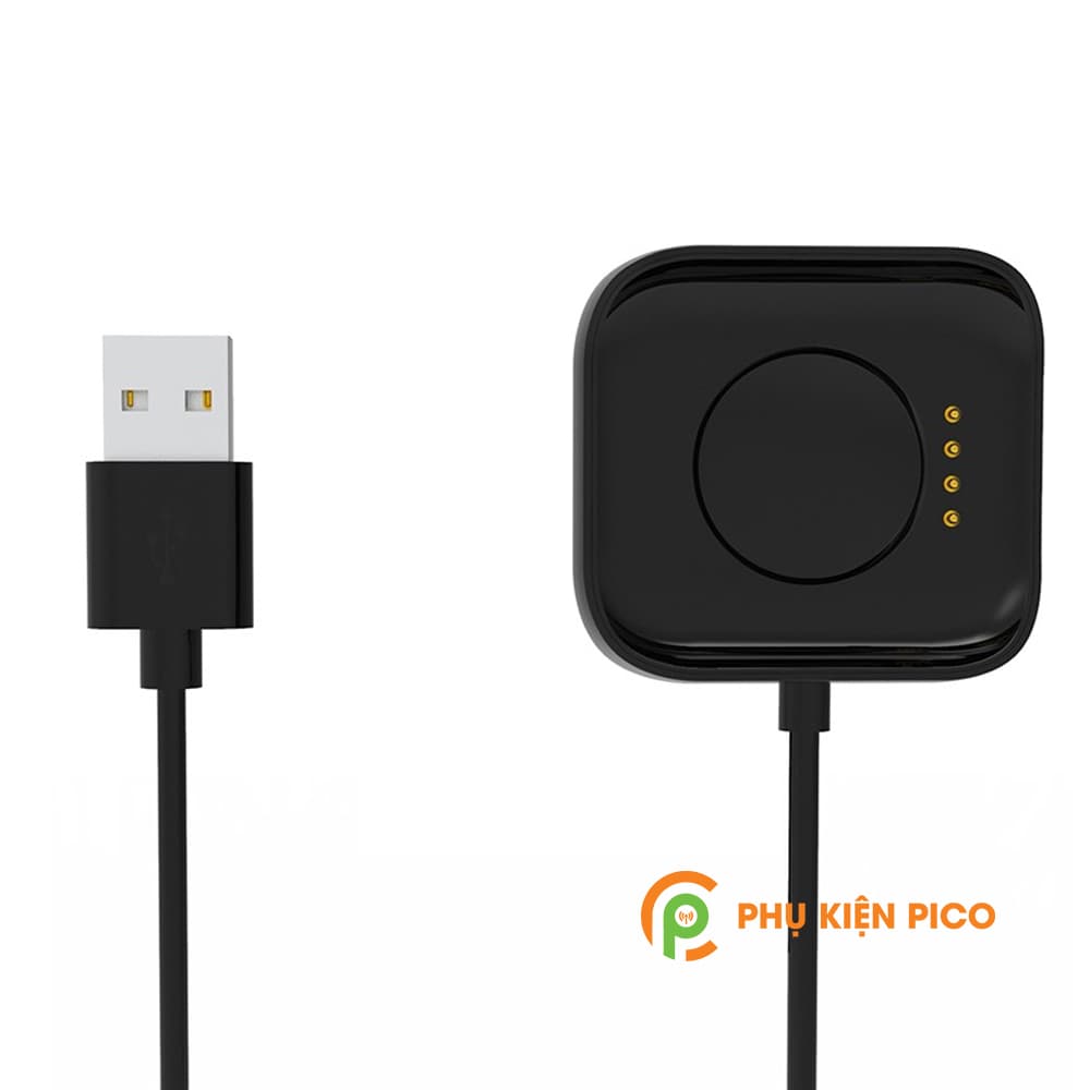Cáp sạc đồng hồ Oppo Watch 41mm 46mm chiều dài 1m hai màu đen trắng Adapter Smartwatch - 5