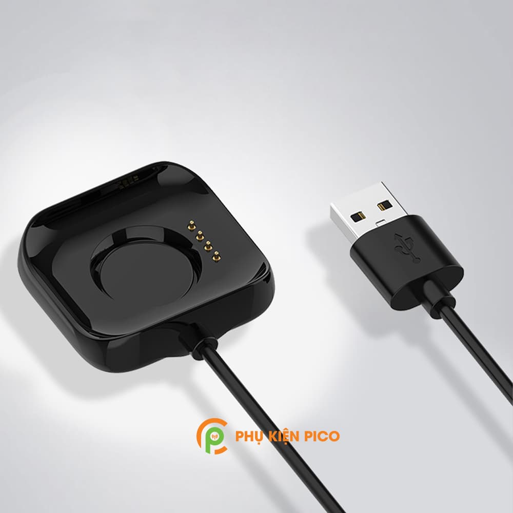 Cáp sạc đồng hồ Oppo Watch 41mm 46mm chiều dài 1m hai màu đen trắng Adapter Smartwatch - 7