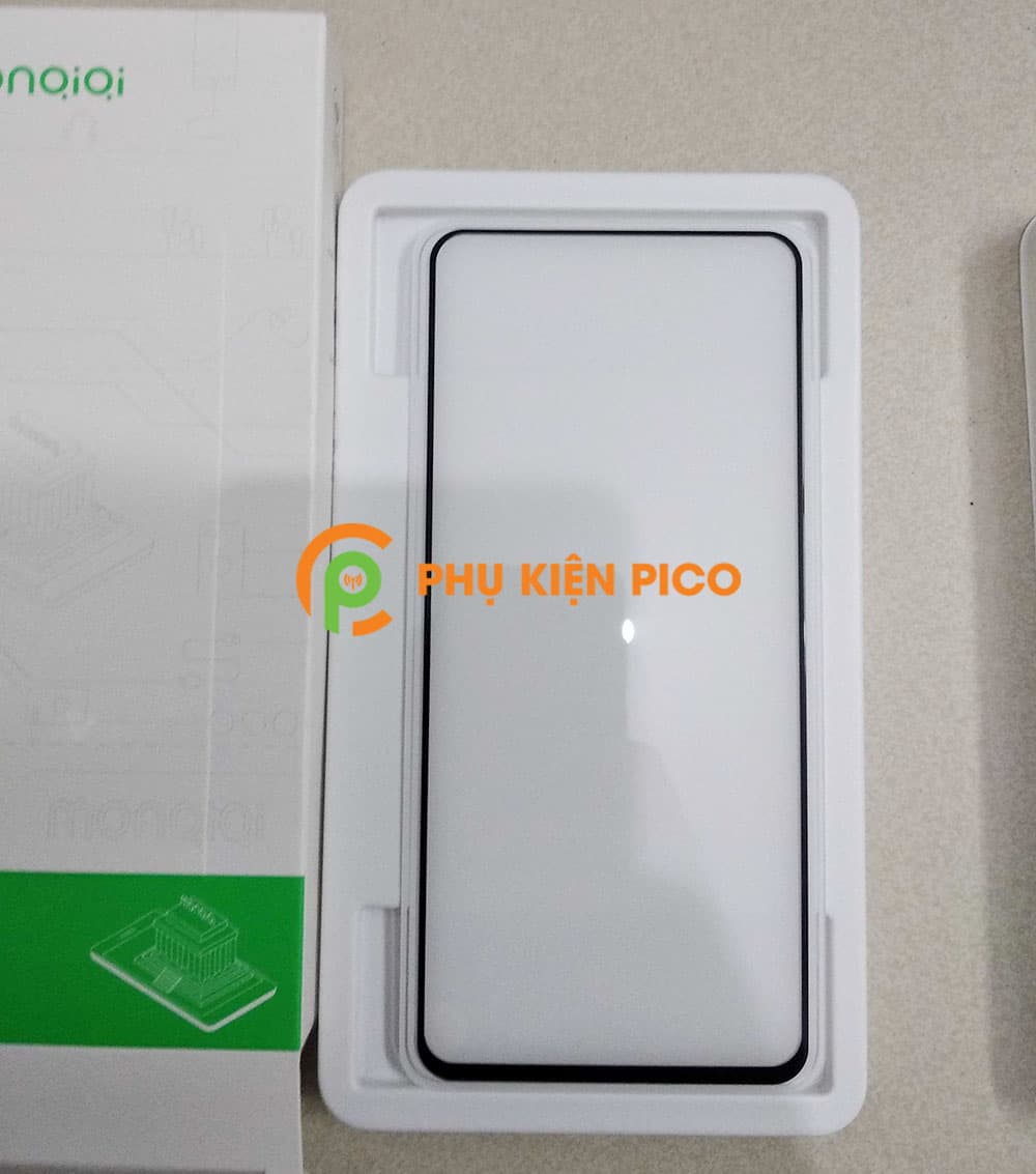 Kính cường lực Realme 6 Pro chính hãng Monqiqi full màn hình viền siêu mỏng độ cứng 9H - 7