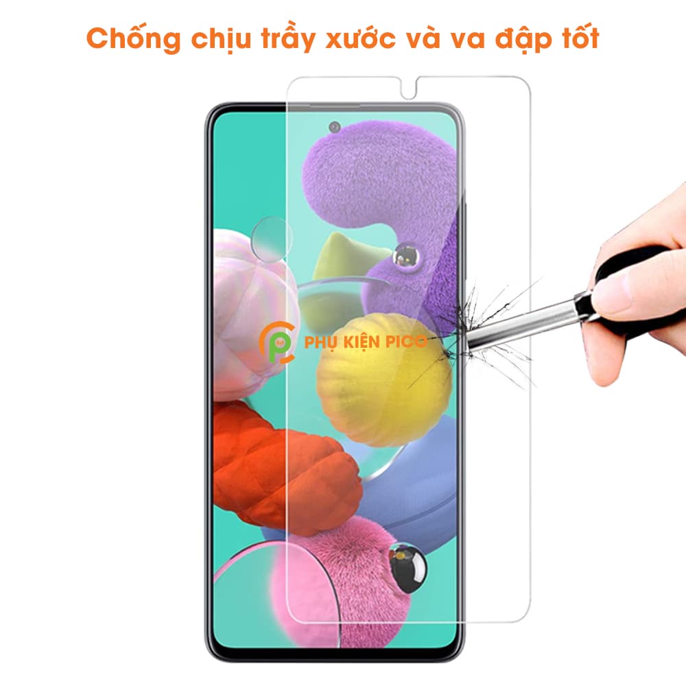 Cường lực Samsung Galaxy A51 chính hãng Nillkin Amazing H trong suốt độ cứng 9H - 6