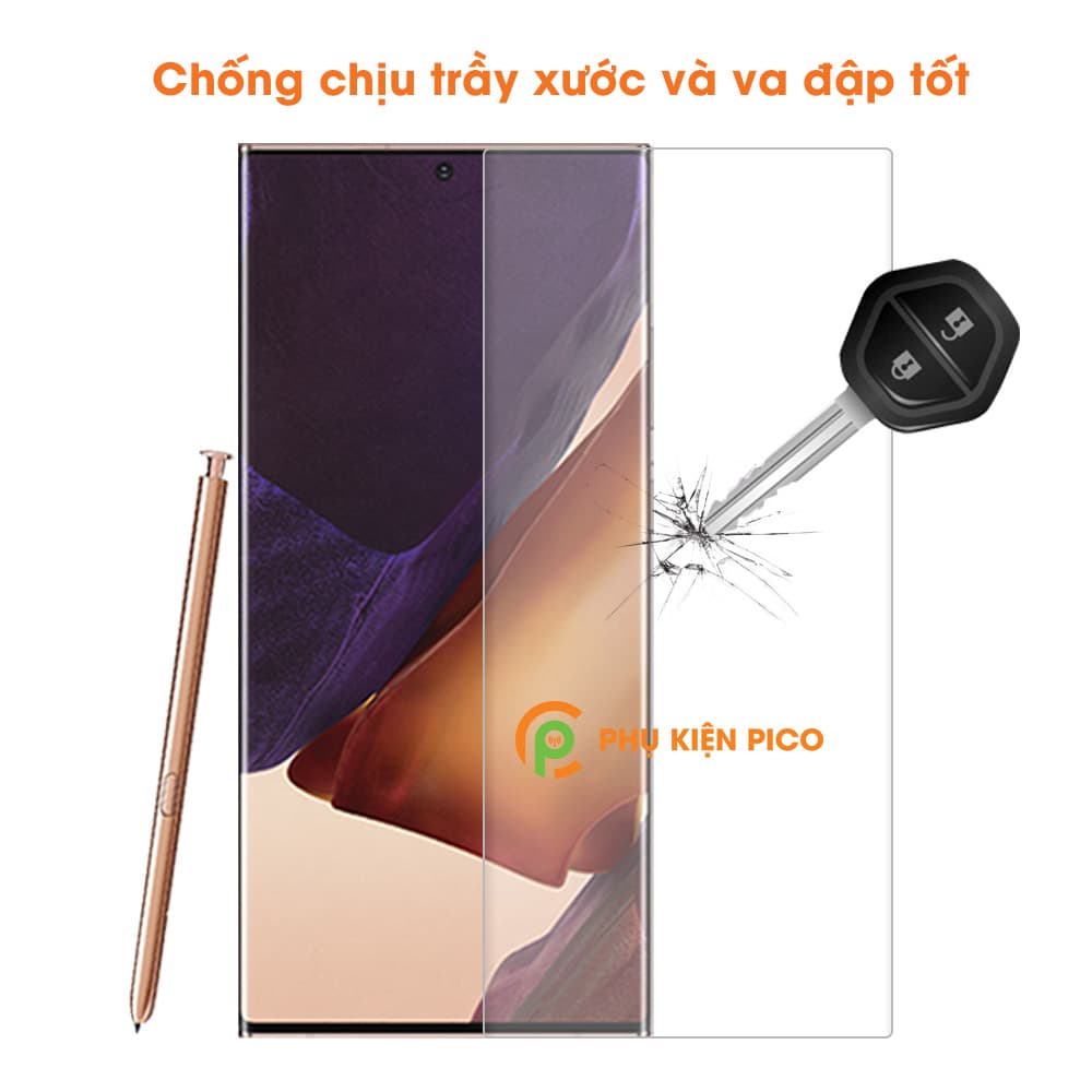 Kính cường lực Samsung Galaxy Note 20 Ultra chính hãng T-Max Liquid trong suốt keo UV full màn hình - 7