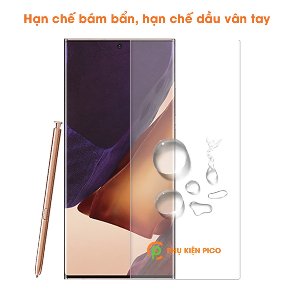 Kính cường lực Samsung Galaxy Note 20 Ultra chính hãng T-Max Liquid trong suốt keo UV full màn hình - 6
