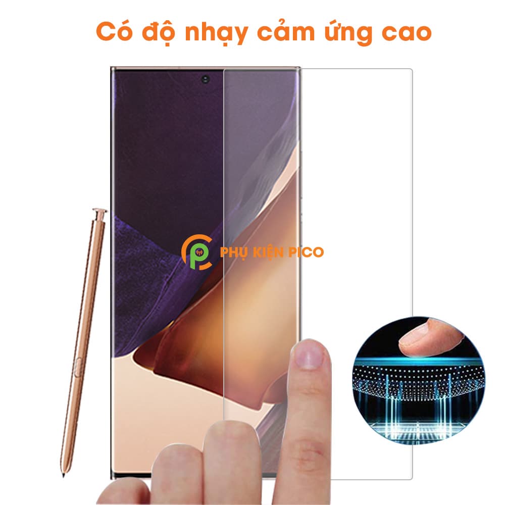 Kính cường lực Samsung Galaxy Note 20 Ultra chính hãng T-Max Liquid trong suốt keo UV full màn hình - 5