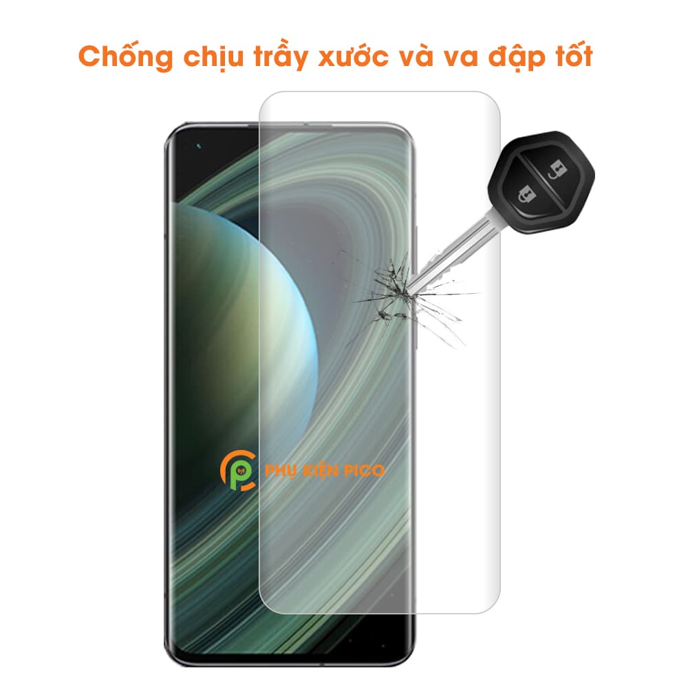 Cường lực Xiaomi Mi 10 Ultra chính hãng T-Max Liquid trong suốt keo UV full màn hình - 5