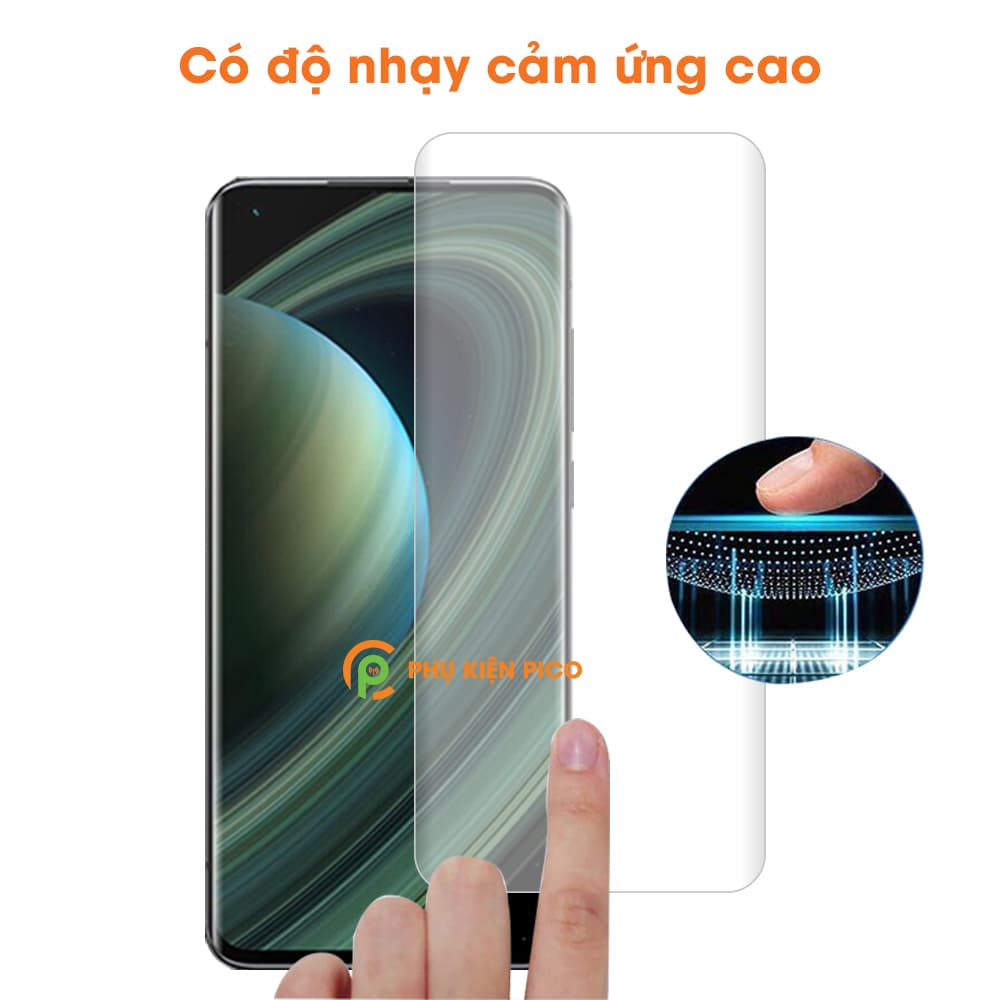 Cường lực Xiaomi Mi 10 Ultra chính hãng T-Max Liquid trong suốt keo UV full màn hình - 3