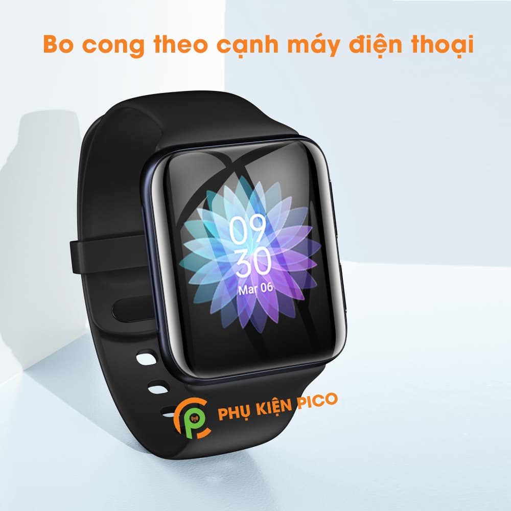 Dán màn hình Oppo Watch 41mm 46mm full màn hình đồng hồ dẻo trong suốt - 4
