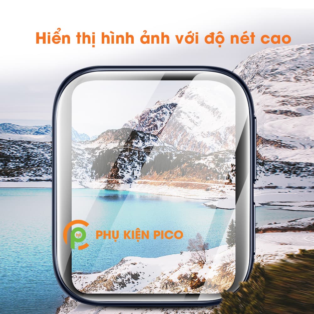 Dán màn hình Oppo Watch 41mm 46mm full màn hình đồng hồ dẻo trong suốt - 9