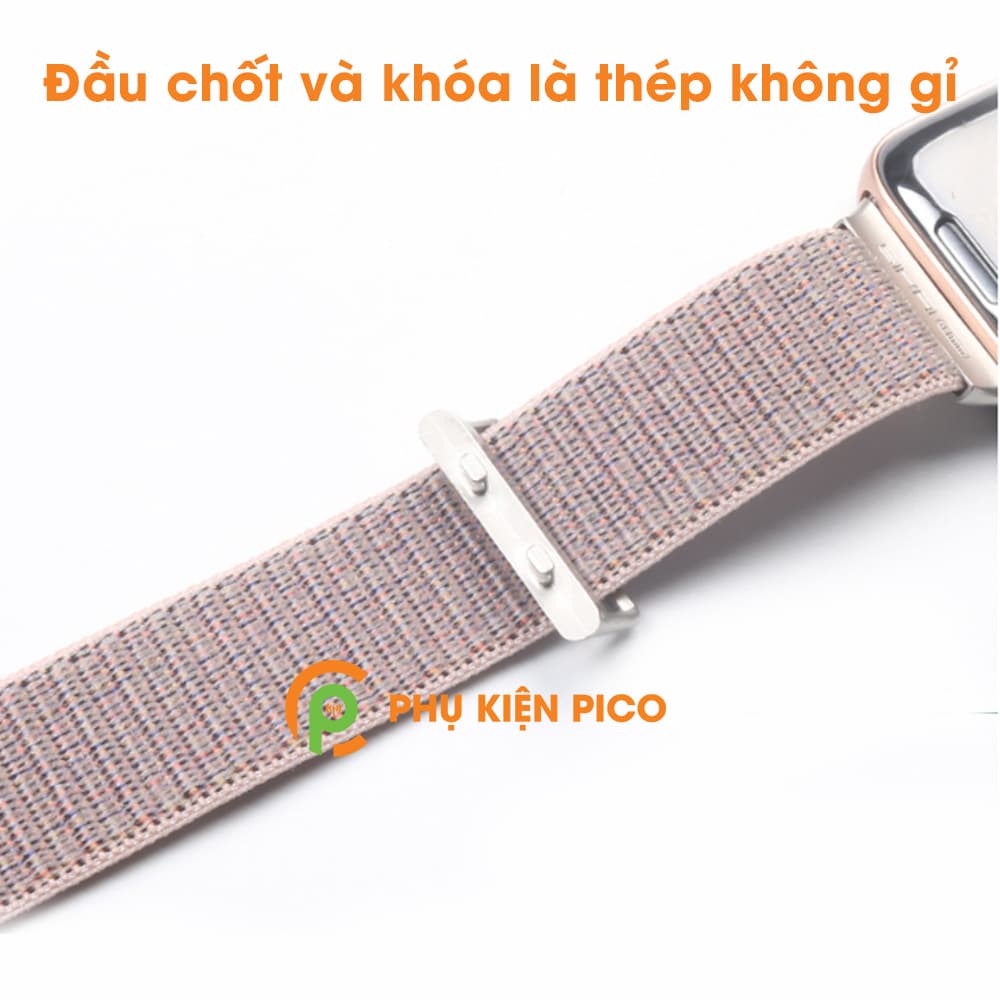 Dây đồng hồ Oppo Watch Size 41mm 46mm vải Nylon Sport Loop cao cấp siêu bền nhiều màu - 4