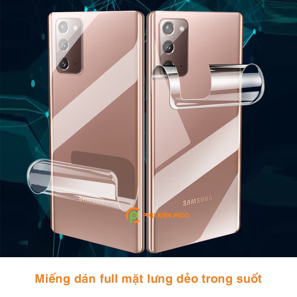 Dán lưng Samsung Galaxy Note 20 chính hãng Mibo PPF cao cấp - 3