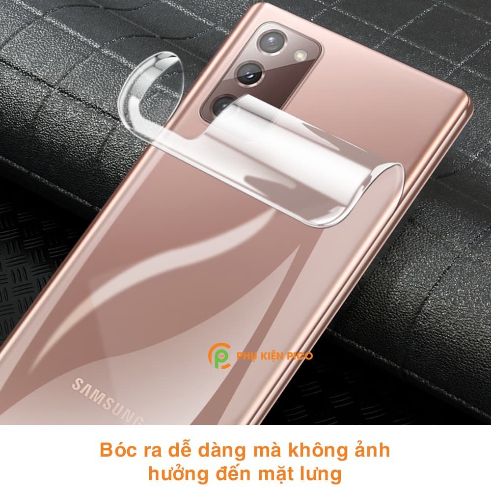 Dán lưng Samsung Galaxy Note 20 chính hãng Mibo PPF cao cấp - 5