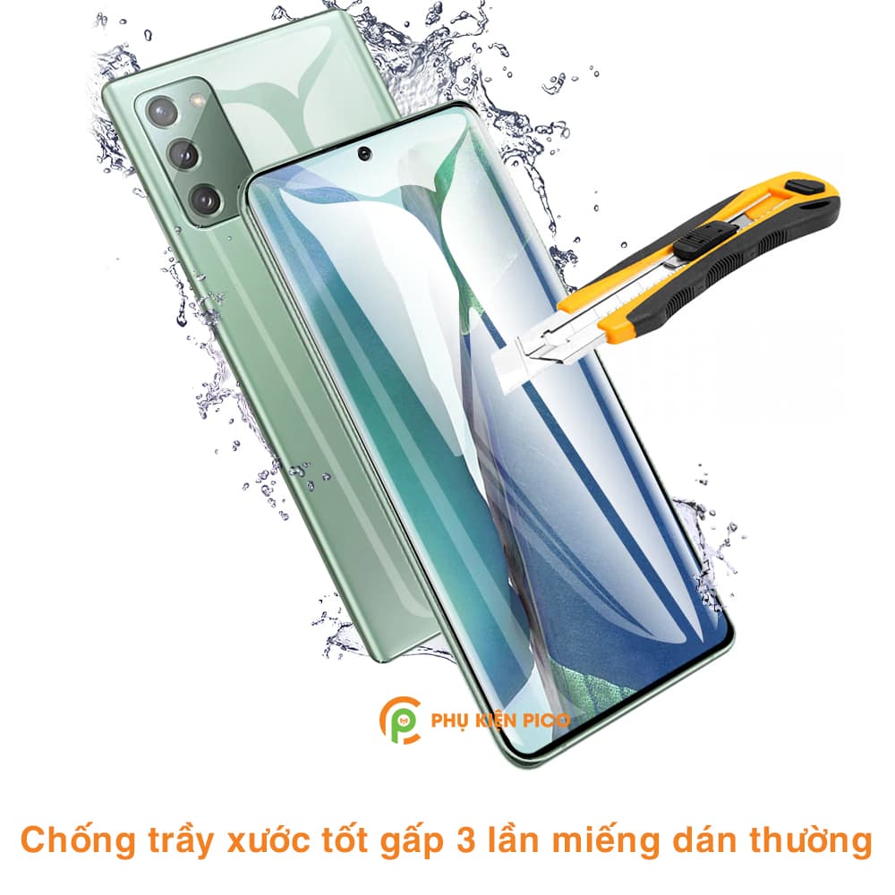 Dán màn hình Samsung Galaxy Note 20 PPF cao cấp dẻo trong suốt - 7