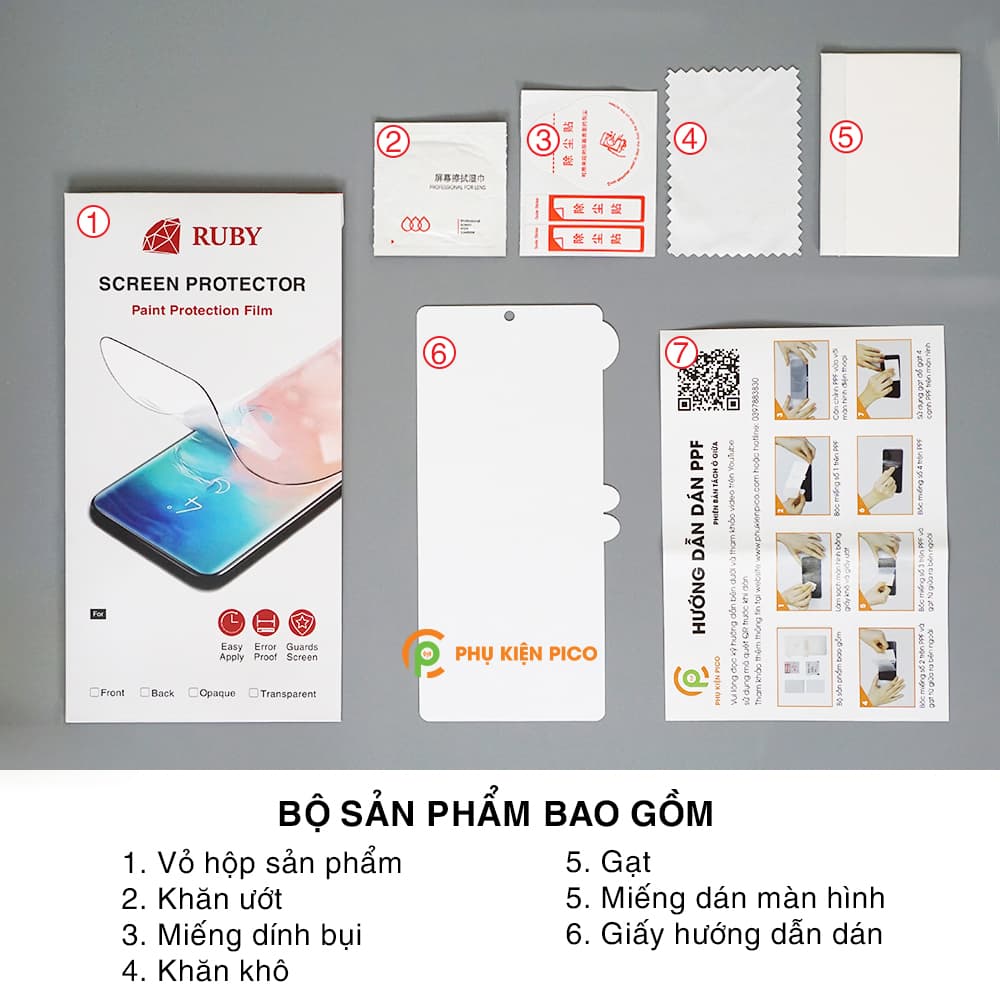 Dán màn hình Samsung Galaxy Note 20 PPF cao cấp dẻo trong suốt - 2