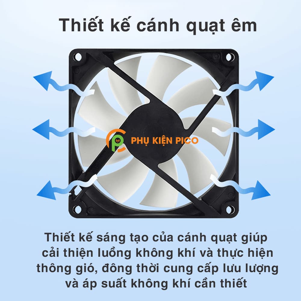 Quạt tản nhiệt case máy tính Arctic F14 PWM - Quạt Fan Case 14cm - 5