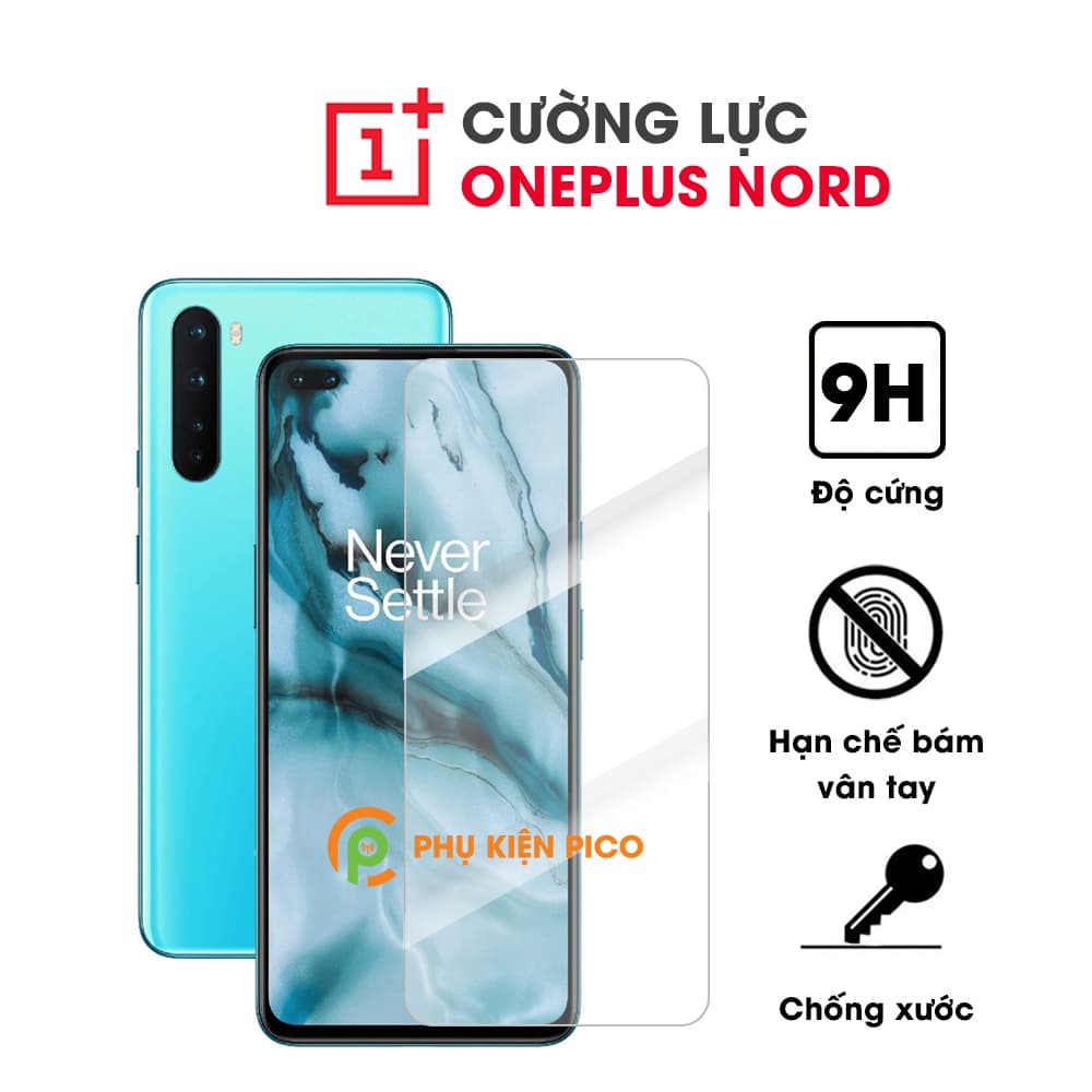 Kính cường lực Oneplus Nord trong suốt - Dán màn hình Oneplus Nord