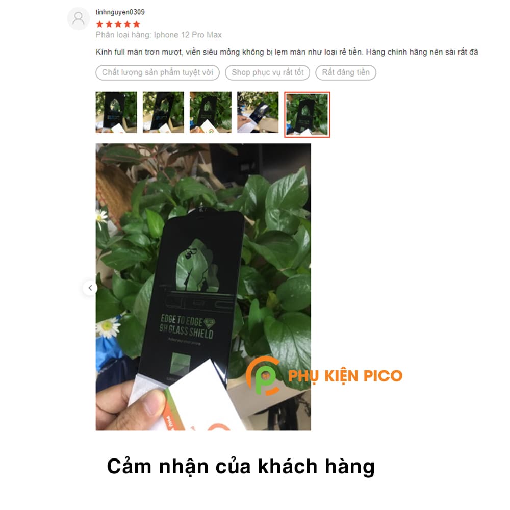 Cường lực Iphone 12 Mini chính hãng KingKong độ cứng 9H chống va đập trầy xước - 8