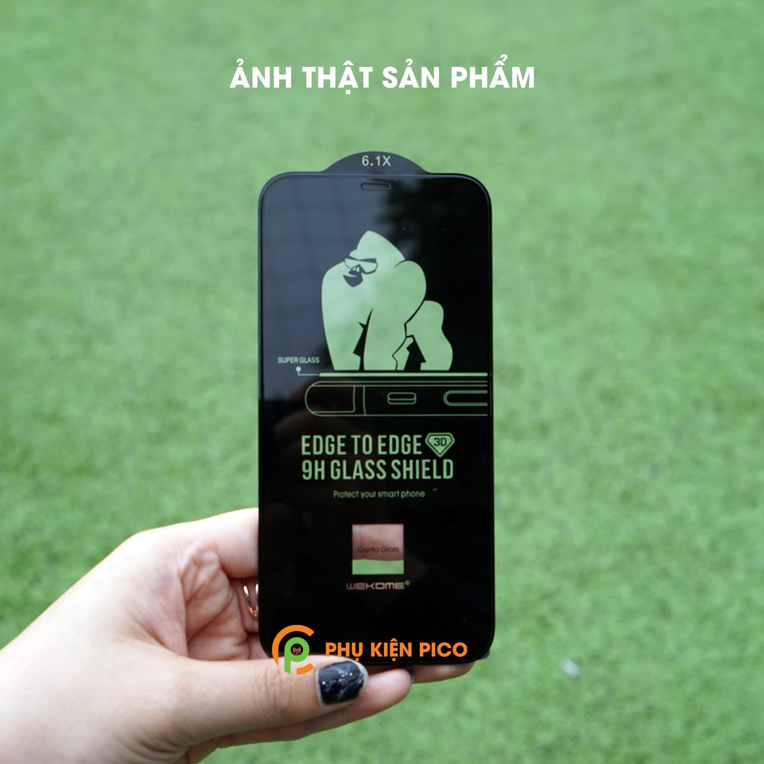 Cường lực Iphone 12 / Iphone 12 Pro chính hãng KingKong độ cứng 9H chống va đập trầy xước – Kính cường lực Iphone - 2