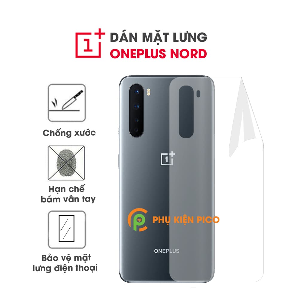 Dán lưng Oneplus Nord PPF cao cấp dẻo trong suốt