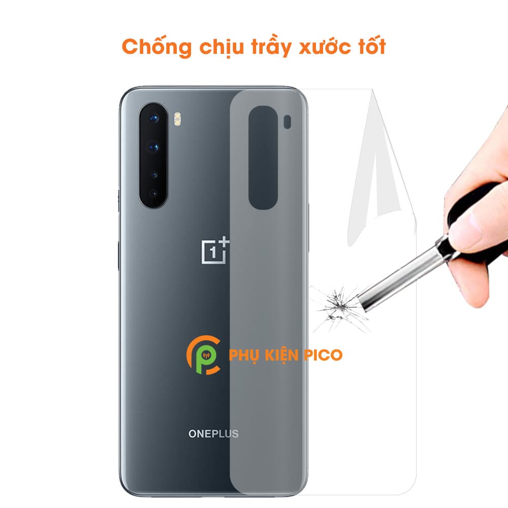 Dán màn hình, Dán lưng PPF dẻo và Dán camera Oneplus Nord-Combo 3 - 3