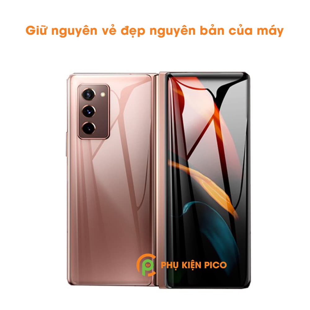 Dán màn hình ngoài và Dán lưng Samsung Galaxy Z Fold 2 PPF cao cấp - 2